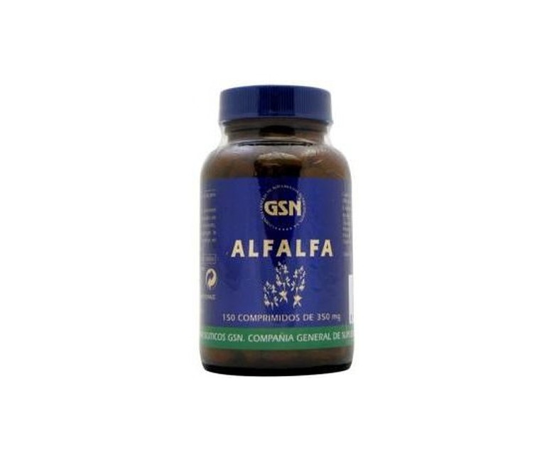 Alfalfa 150 comprimidos de 350mg Gsn