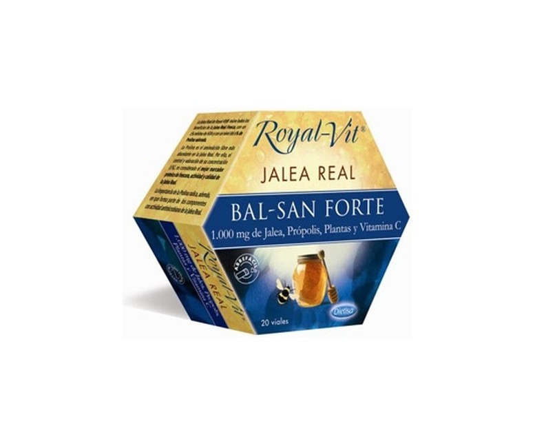 Jalea Real Bal-San Forte Royal-Vit 20 ampollas de 10 ml Dietisa
