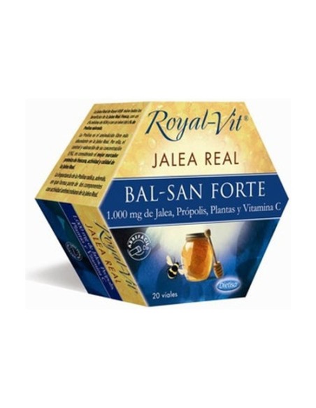 Jalea Real Bal-San Forte Royal-Vit 20 ampollas de 10 ml Dietisa