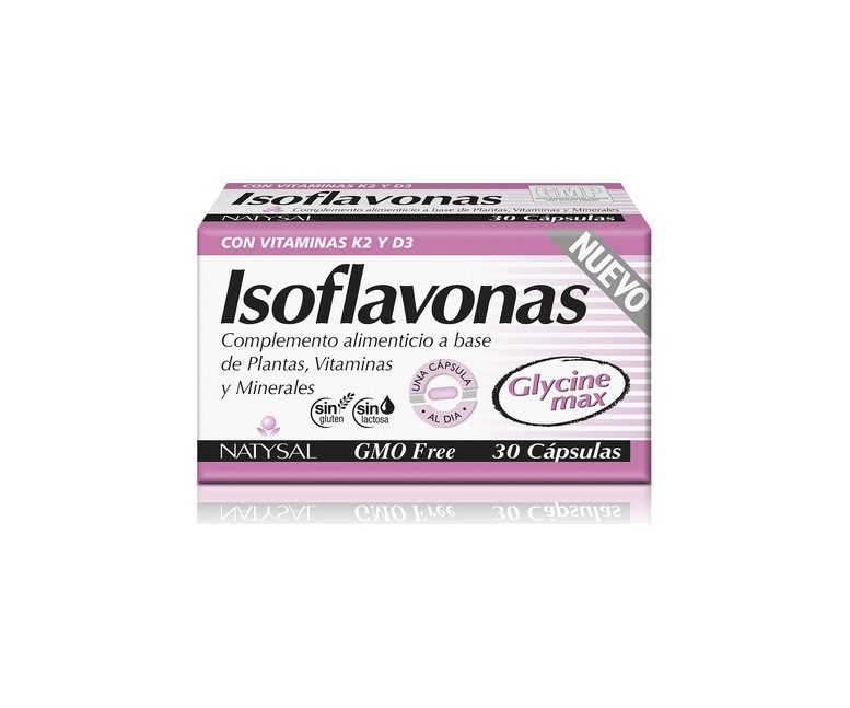 Isoflavonas 30 cápsulas Natysal
