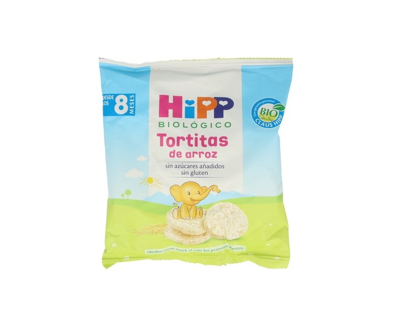 Tortitas de Arroz Bio 30 g HiPP