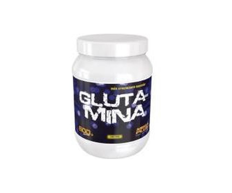 Glutamina (sabor limón) 600 g (Limón) Mega plus