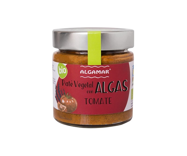 Pate algas tomate Bio vegano 180 g Algamar