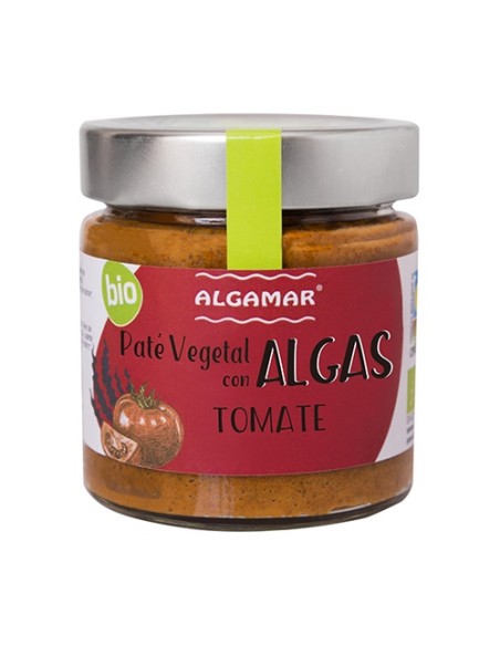 Pate algas tomate Bio vegano 180 g Algamar