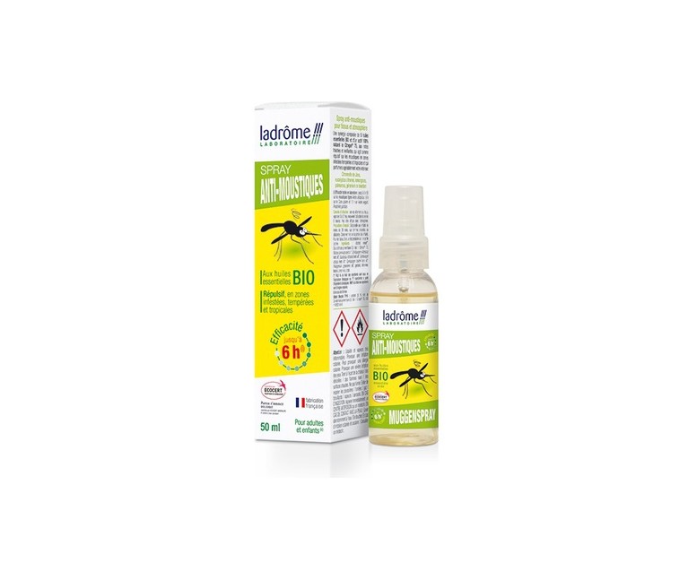 Spray Anti-Mosquitos Bio 50 ml Ladrome