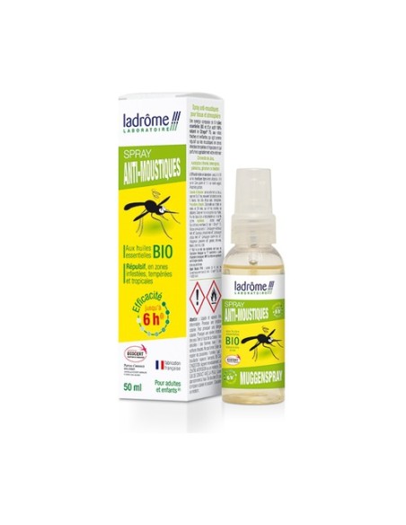 Spray Anti-Mosquitos Bio 50 ml Ladrome