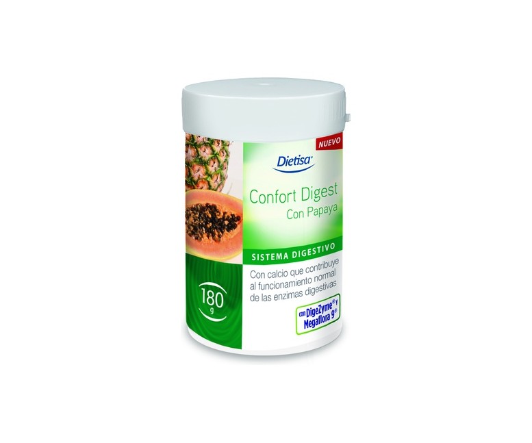 Confort Digest con Papaya 180 g de polvo Dietisa