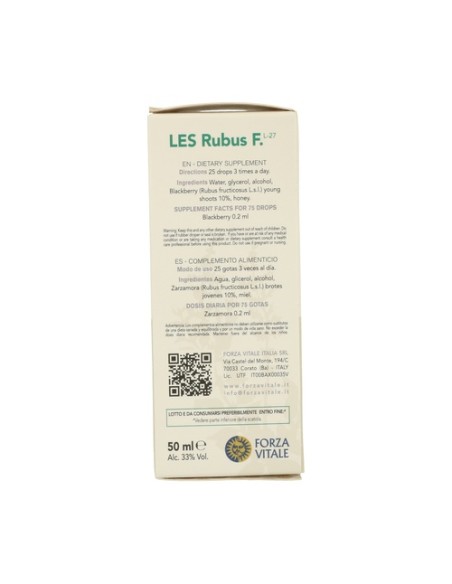 LES Rubus Fructicosus 50 ml Forza Vitale
