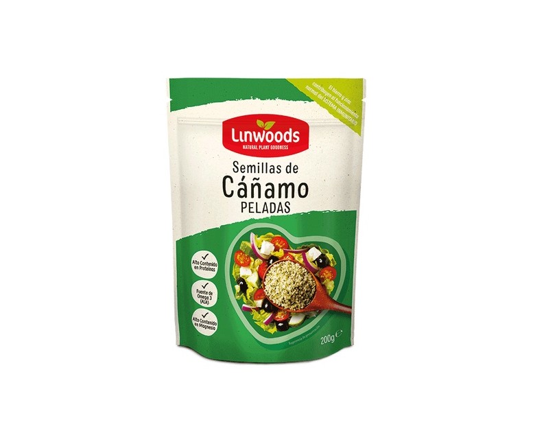 Semillas de Cáñamo Peladas 200 g Linwoods