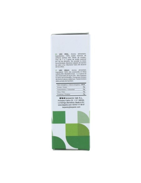 Aceite Esencial Verbena Exótica Bio 10 ml de aceite esencial Terpenic