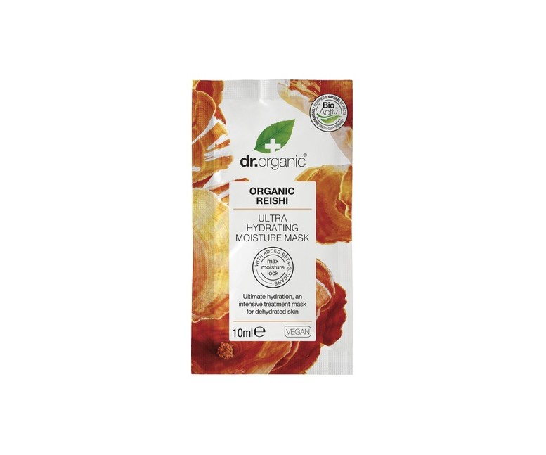 Mascarilla facial Reishi Mushrooms 1 sobres de 10ml Dr. Organic