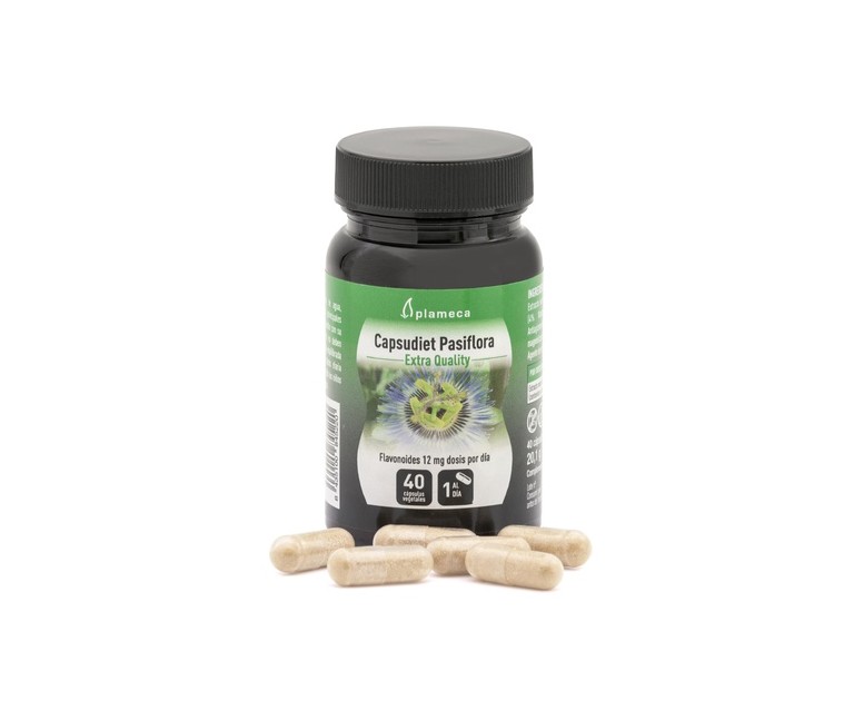 Pasiflora Capsudiet 40 cápsulas vegetales Plameca