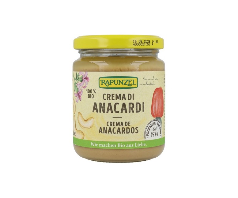Crema anacardos 250 g de crema Rapunzel