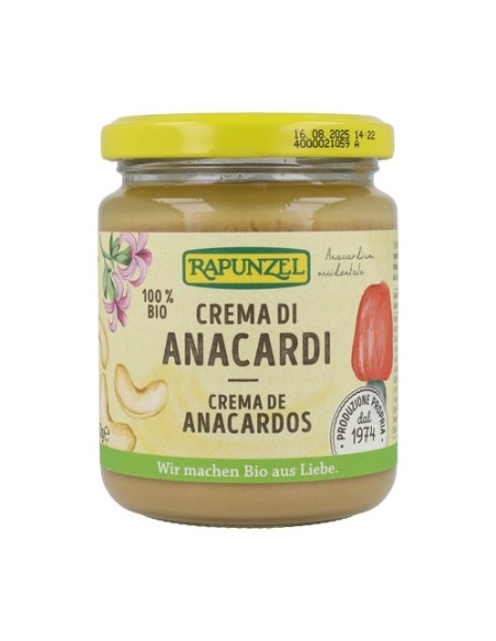 Crema anacardos 250 g de crema Rapunzel