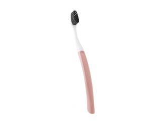 Cepillo de dientes suave con cabeza reemplazable rosa