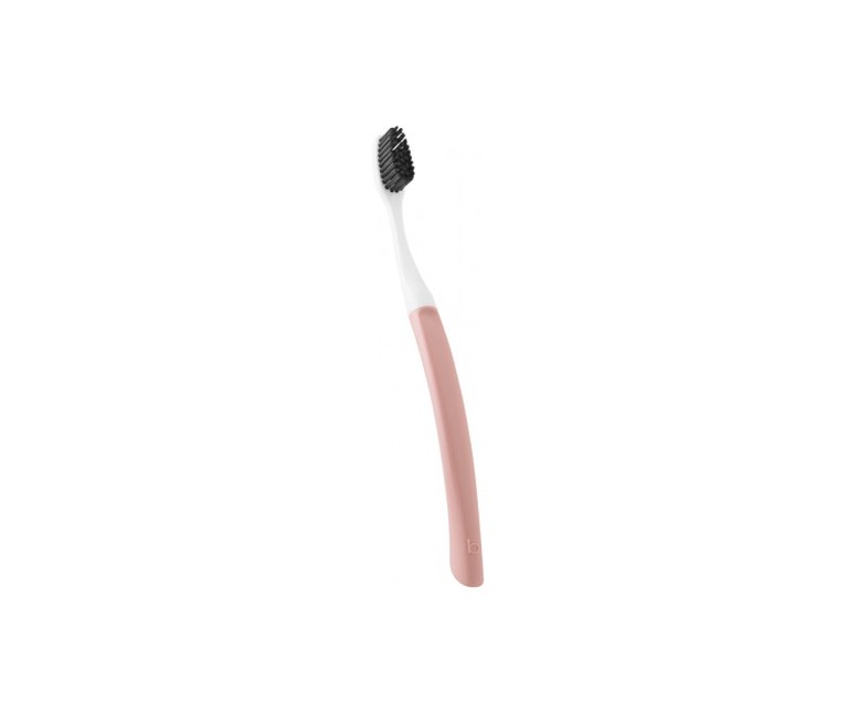 Cepillo de dientes suave con cabeza reemplazable rosa 1 unidad Bioseptyl
