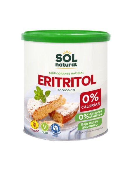 Eritritol endulzante Bio 500 g Sol Natural