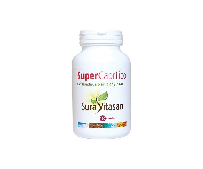 Super Caprílico 120 cápsulas Sura Vitasan