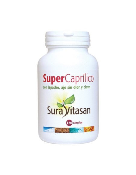 Super Caprílico 120 cápsulas Sura Vitasan