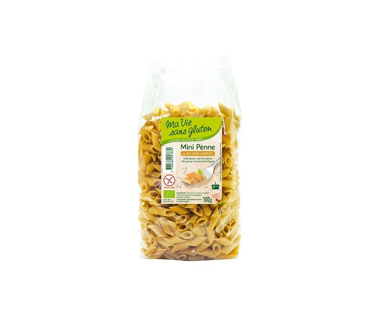 Mini penne con arroz bio 500 g Ma Vie sans Gluten