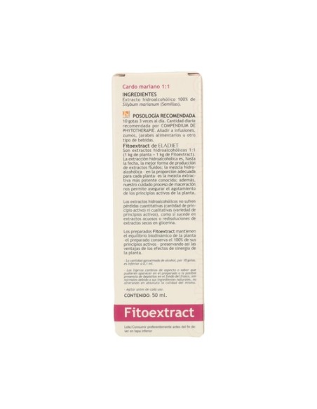 Extracto de Cardo Mariano 50 ml Eladiet