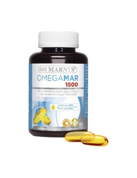 Omegamar 1500 DHA+EPA 60 perlas MARNYS®