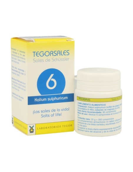 Kalium Sulf D6 Sales 6 20 g Tegor