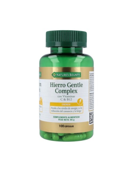 Hierro Gentle Complex 100 cápsulas Nature's Bounty