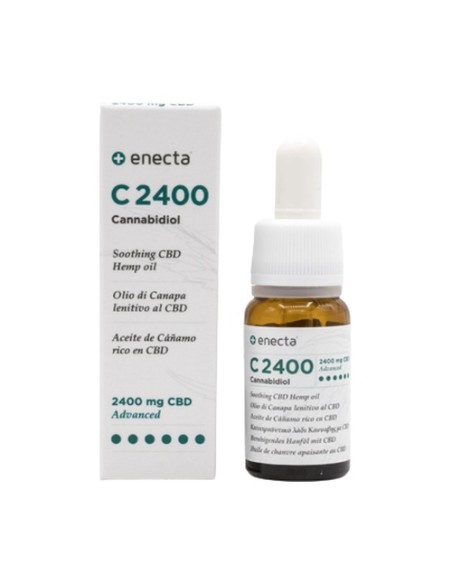 C2400 Aceite De Cáñamo Rico en CBD 10 ml de aceite Enecta