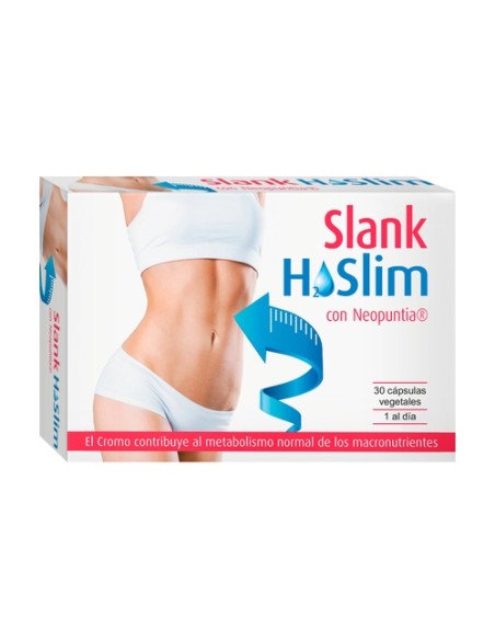 Slank H2O slim con neopuntia 30 cápsulas vegetales Espadiet