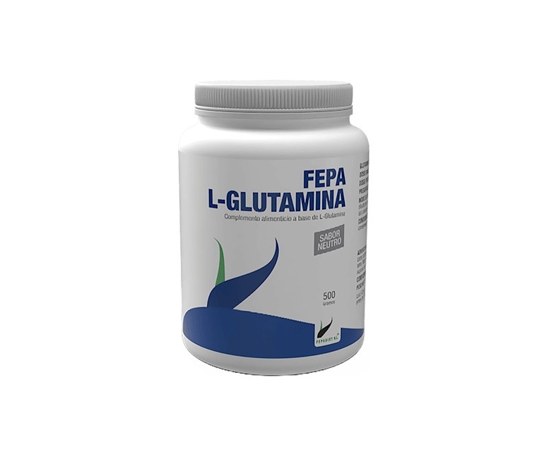 L-glutamina neutro 500 g (Limón) Fepa