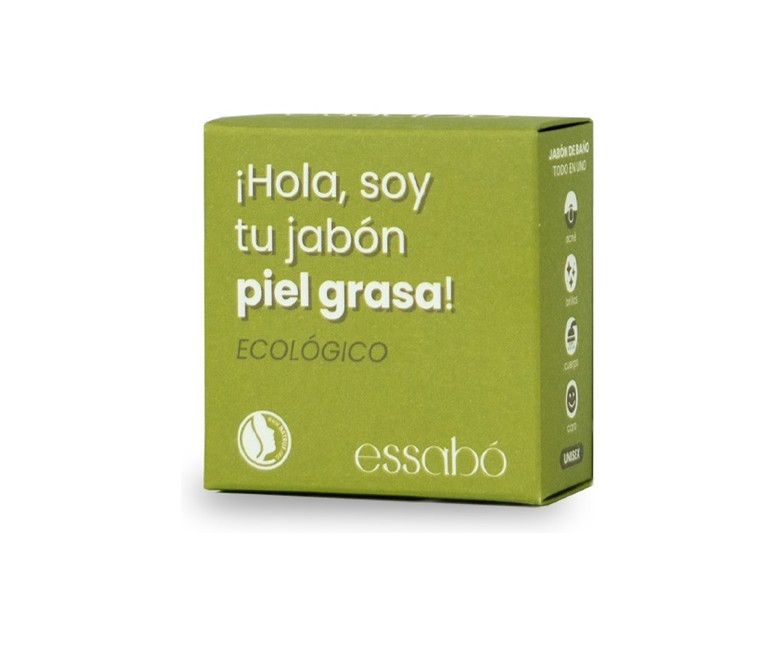 Essabo jabón piel grasa y acne Eco 120 g Essabo
