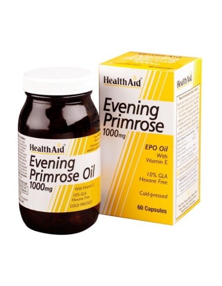 Aceite de Onagra Health Aid 60 comprimidos de 1000mg Health Aid