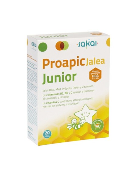 Proapic Jalea Real Infantil-Junior 20 ampollas Sakai
