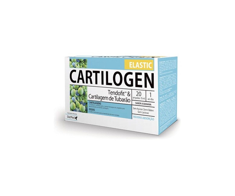 Cartilogen Elastic 20 ampollas de 15ml Dietmed