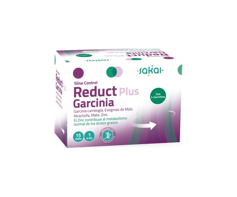 Sline control reduct plus garcinia 15 viales de 10ml Sakai