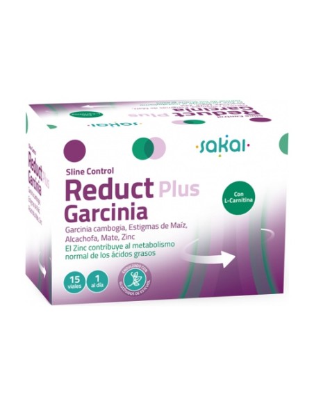 Sline control reduct plus garcinia 15 viales de 10ml Sakai