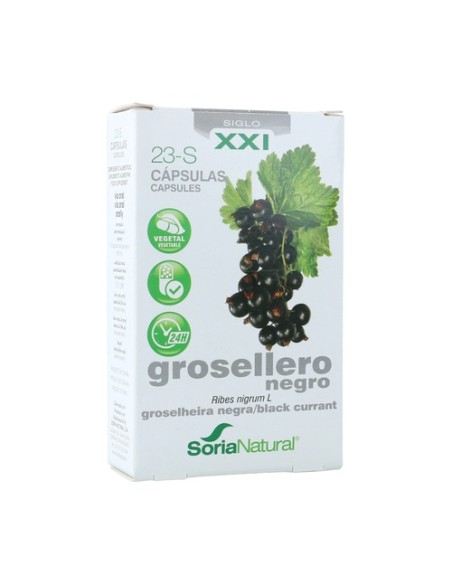 23 S Grosellero Negro (Fórmula XXI) 30 cápsulas Soria Natural