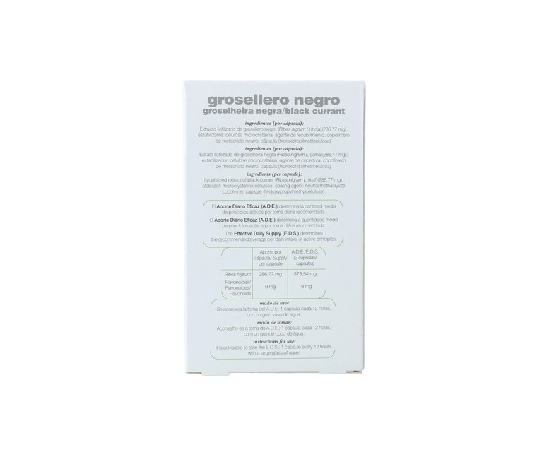 23 S Grosellero Negro (Fórmula XXI) 30 cápsulas Soria Natural