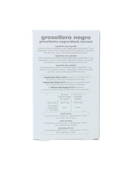 23 S Grosellero Negro (Fórmula XXI) 30 cápsulas Soria Natural