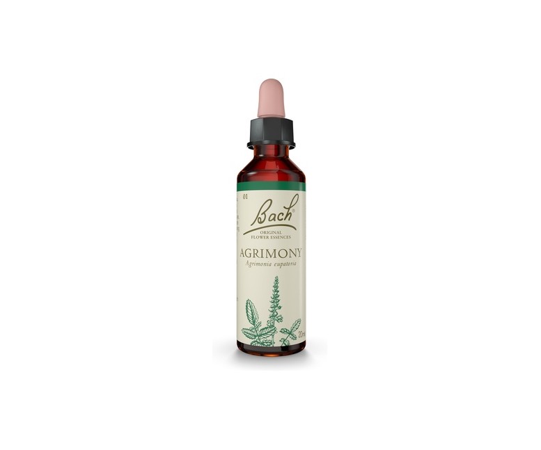 Flores de Bach Agrimony 20 ml de elixir floral Bach Original