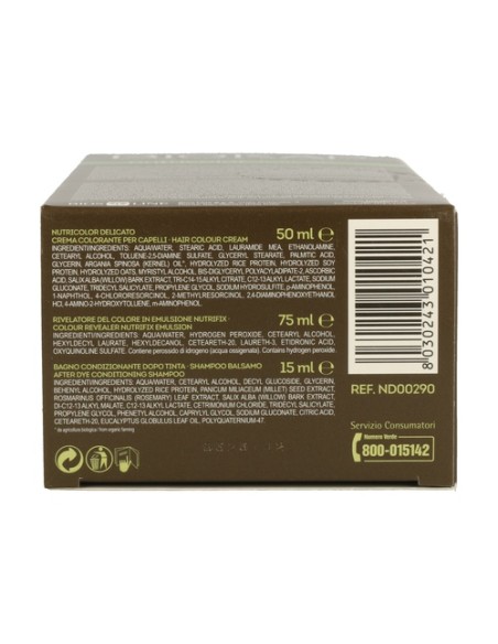 Tinte Nutricolor Delicato Castaño Oscuro Chocolate 2.9 140 ml (Castaño oscuro) Biokap