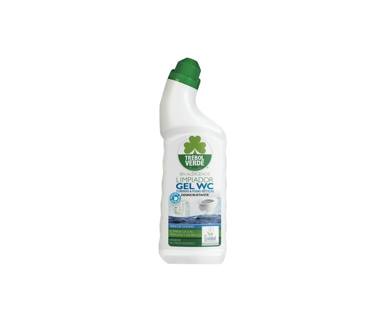 Limpia wc frescor marino Eco 750 ml de gel Trebol verde