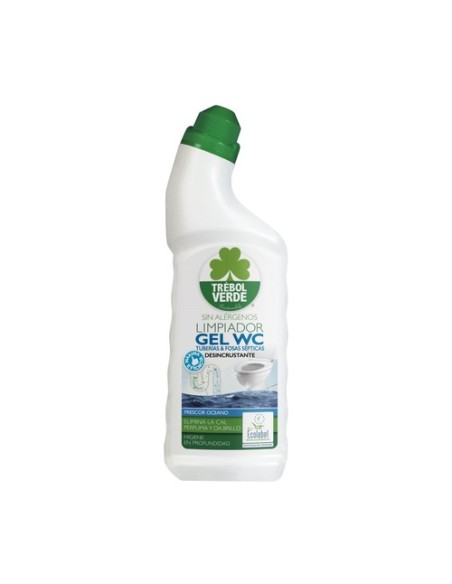 Limpia wc frescor marino Eco 750 ml de gel Trebol verde