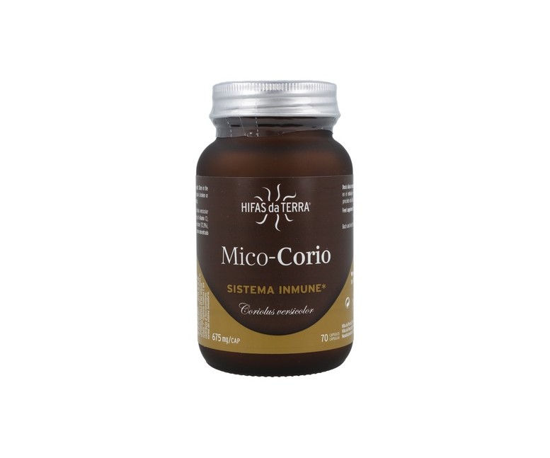 Mico Corio - sistema inmune 70 cápsulas vegetales de 675mg Hifas da Terra