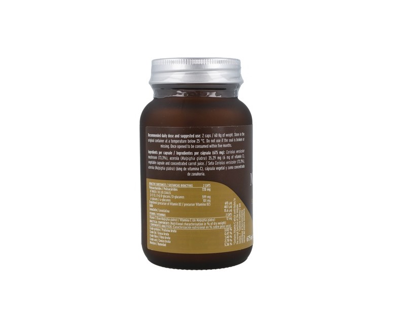 Mico Corio - sistema inmune 70 cápsulas vegetales de 675mg Hifas da Terra
