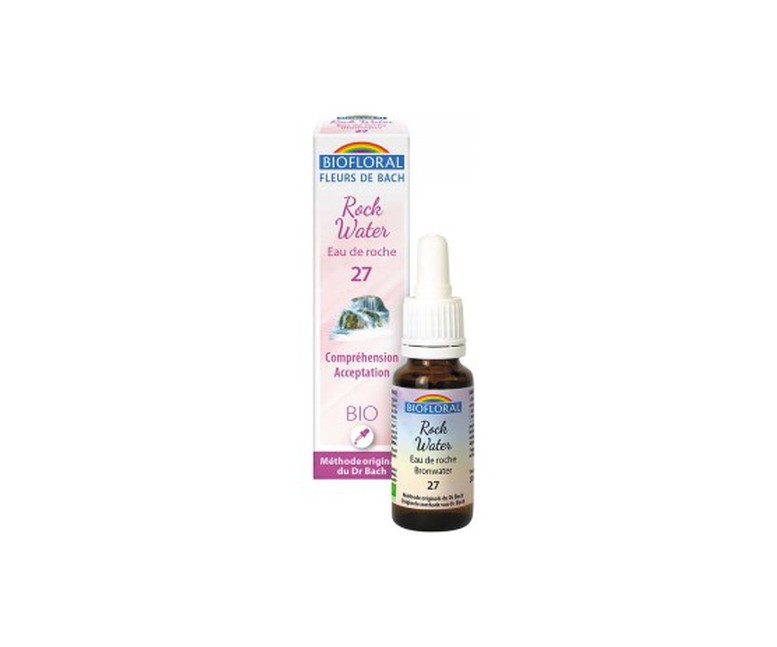 Agua de roca orgánica 20 ml de elixir floral Biofloral