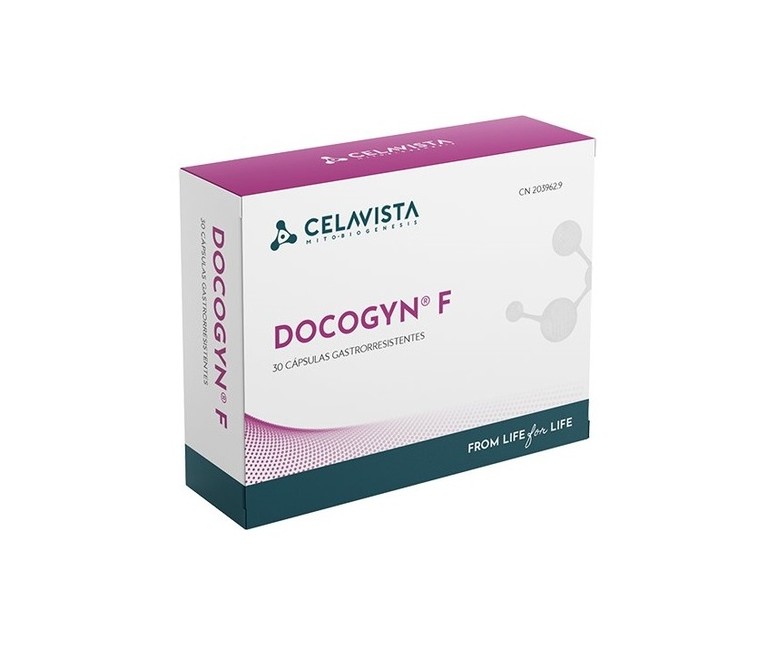 Docogyn F salud femenina 30 cápsulas Celavista