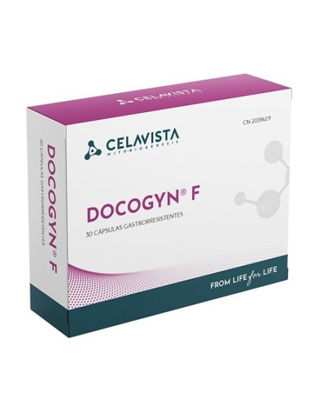 Docogyn F salud femenina 30 cápsulas Celavista
