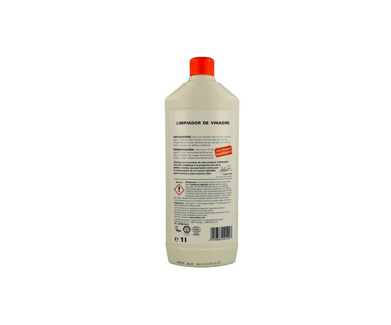 Limpiador con Vinagre 1 L Sodasan